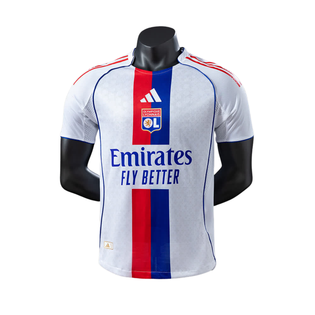 Lyon 25/26 Player Version Home Jersey